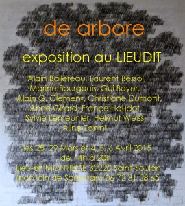 exposition de arbore au LIEUDIT   Montiege